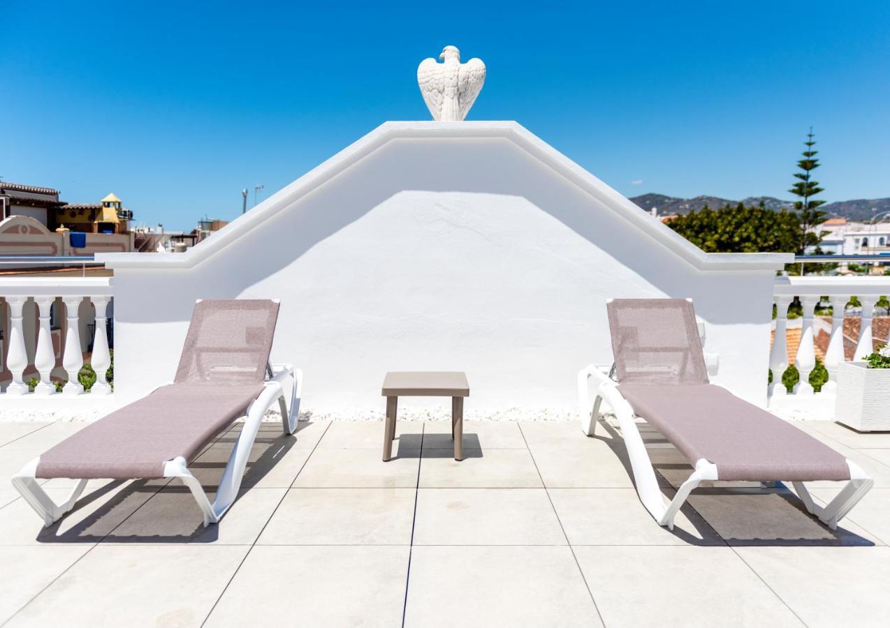 Apartamentos Toboso Plaza Nerja Eksteriør bilde Rooftop terrace